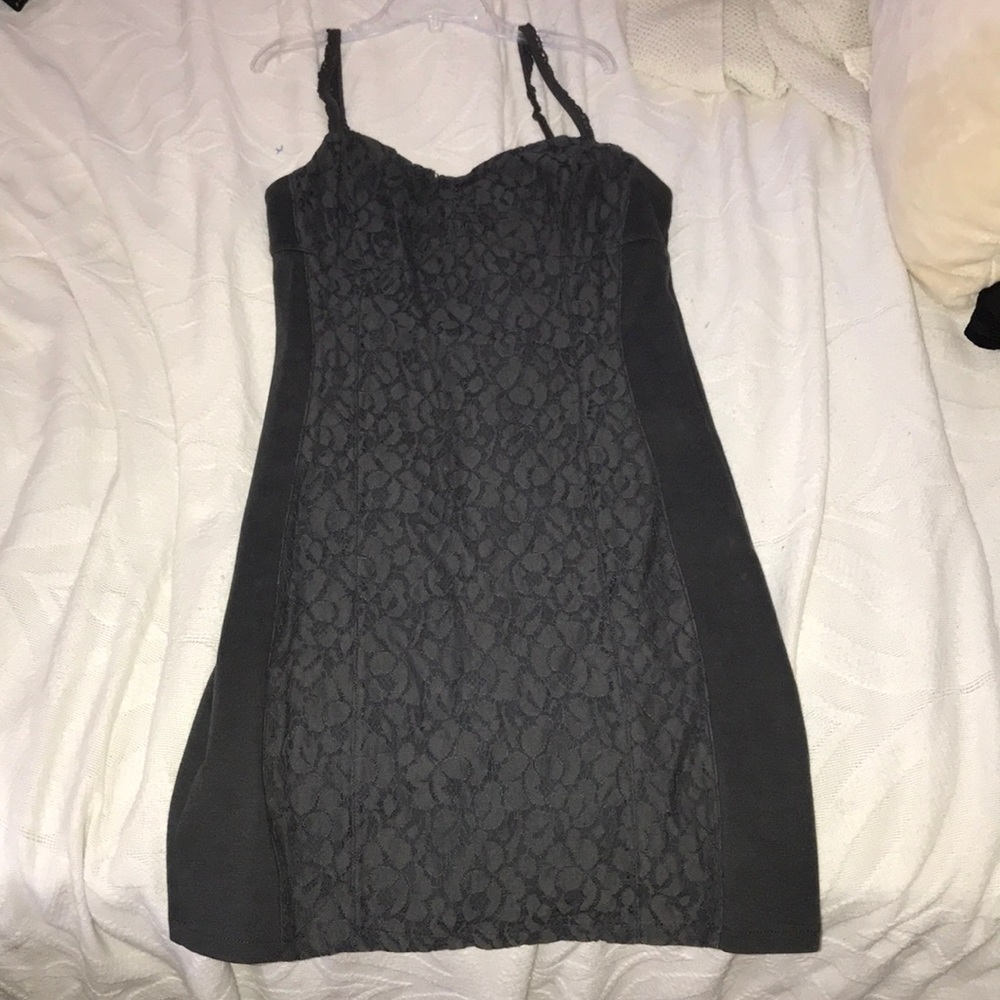 American Eagle Tight Dark grey dress